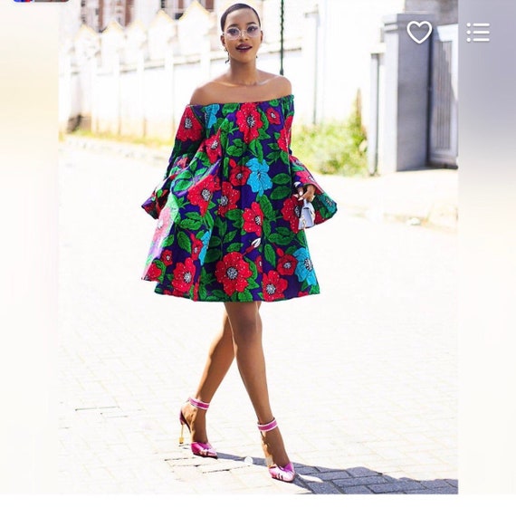 latest ankara off shoulder peplum tops