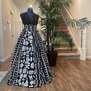 African clothing maxi skirt with belt/ African women clothing/ Ankara maxi skirt/ African print skirt/ Ankara long skirt/ blue skirt/