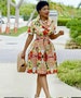 African clothing for women/ African prints dress for proms/ Ankara dress for weddings/ African shirtdress/Ankara shirtdressGY450 