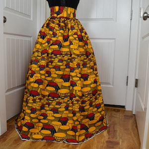 African Skirt/African Women Clothing/Ankara Skirt/African Print Skirt/Danshiki Skirt/Ethnic Skirt/Skirt/Eke
