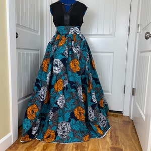 African Women’s clothing/women’s wear/Casual skirt for women/Hippie skirt/Boho clothing/Bohemian skirt/Bridal skirt/full skirt/Ankara Skirt/