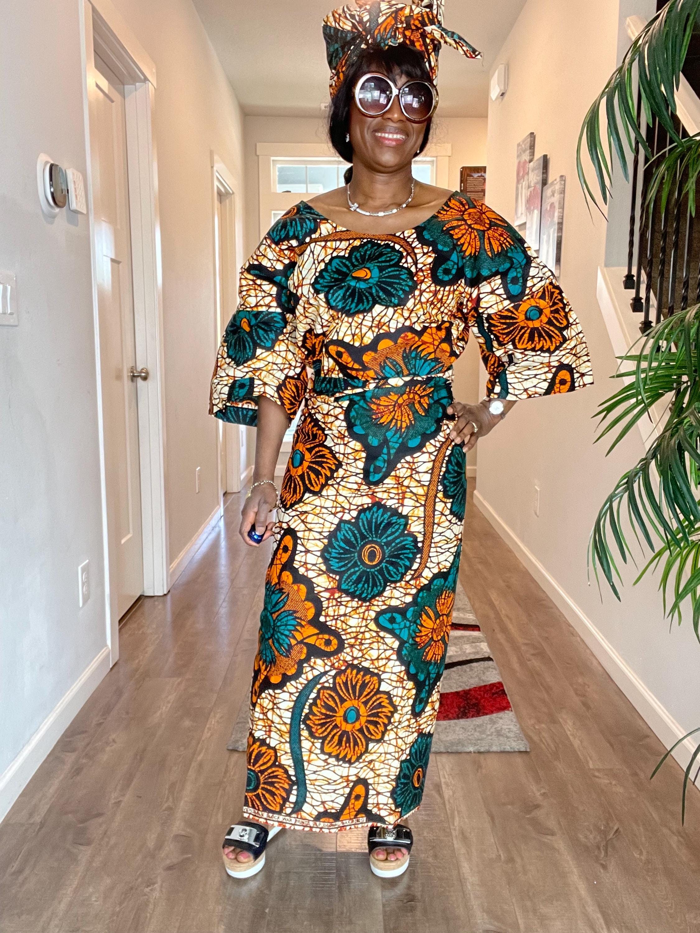 Iro and Buba/iro and Blouse/african Clothing for Women/african 