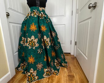 kitenge long skirts