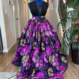 African skirt for sale/Ankara maxi skirt/Ethnic maxi skirt/African print maxi skirt/Danshiki maxi skirt/African long skirt/Maxi skirt/ Funke