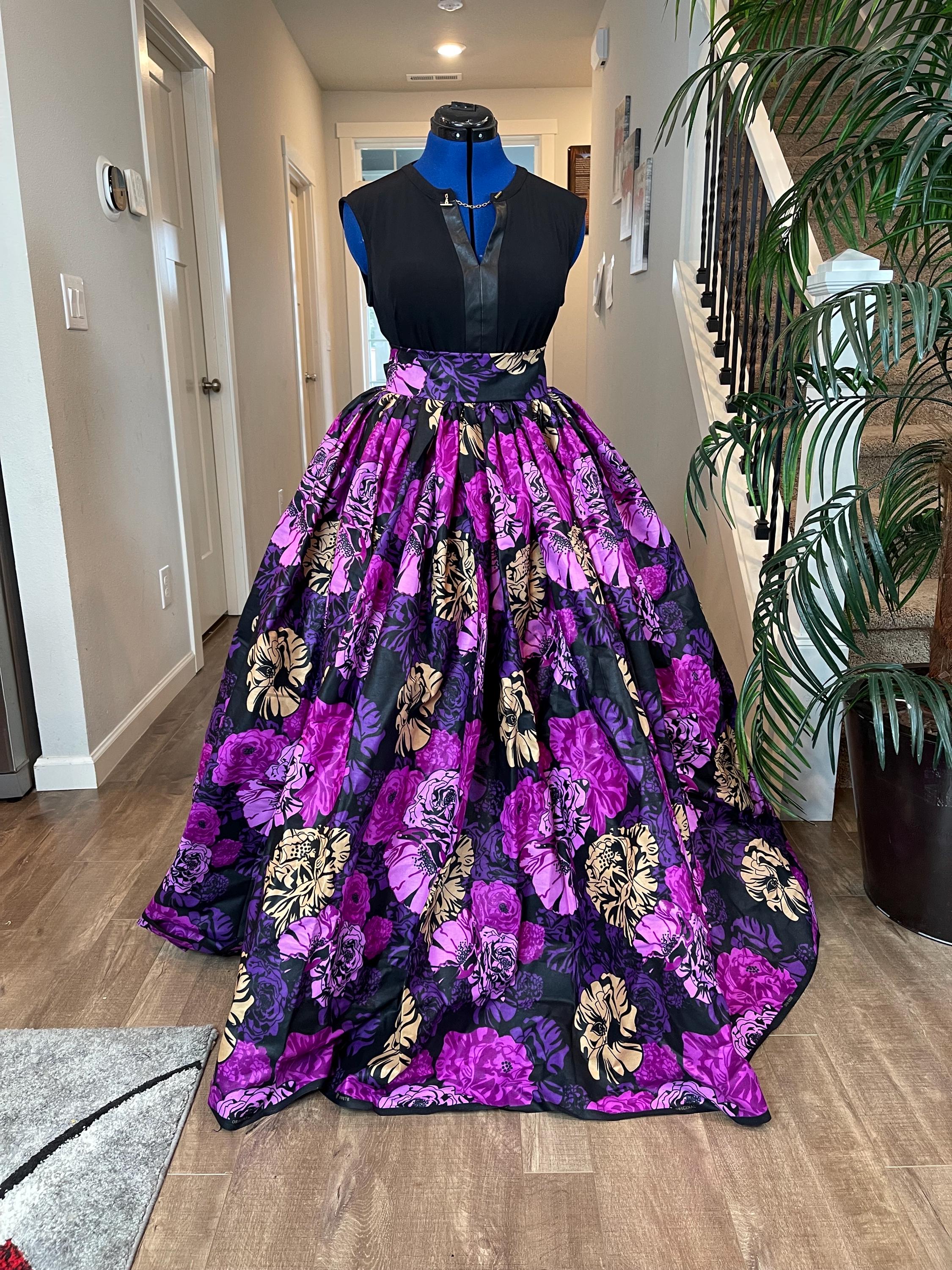 African skirt for sale/Ankara maxi skirt/Ethnic maxi skirt/African print maxi skirt/Danshiki maxi skirt/African long skirt/Maxi skirt/ Funke