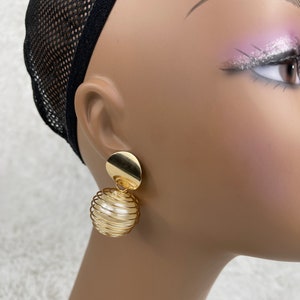 African Earrings/African Earrings For Women/Large Gold and Silver Earrings/ Geometric Earrings/Earrings Dangle/Gold Earrings/Earrings/