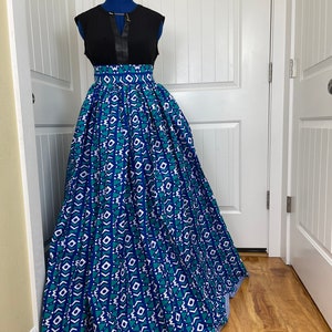 African skirt/ African women clothing/ Ankara maxi skirt/ African print skirt/ Ankara long skirt/Tiyin/