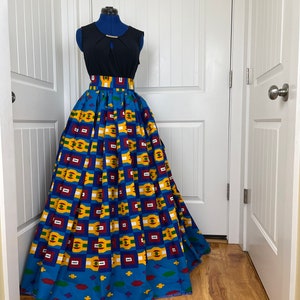 African skirt/ African women clothing/ Ankara skirt/ African print skirt/ Ankara skirt/ kente skirt/maxi skirt/Timi Skirt