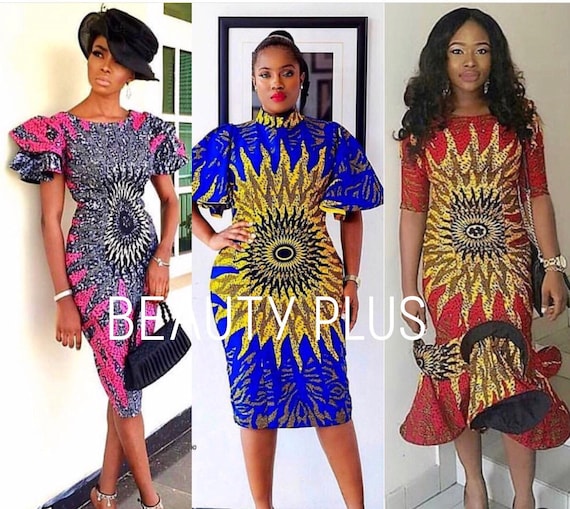 african evening gown