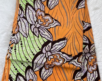 African fabric /African fabric by the yard/ African fabric for sale/Danshiki fabric/African headwrap/African print fabric/fabrics/Mk44