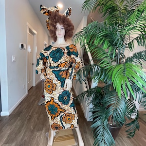 Iro and Buba/Iro and Blouse/African Clothing For Women/African Attire/African Dress/Ankara Dress/Gift For Her/Nigerian Dress/Lapa/Abikeade