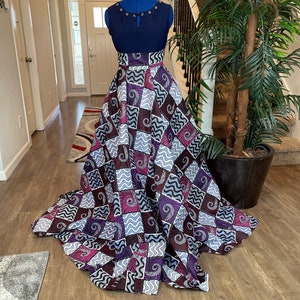 African skirt/African fit and flare skirt/Mermaid skirt with belt/African Women’s clothing/African clothing/Ankara skirt with belt