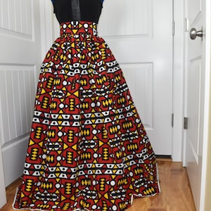 African Skirt/African Clothing For Women/Plus Size Skirt/Ankara Skirt/Gift For Her/Maxi Skirt/African Headwraps