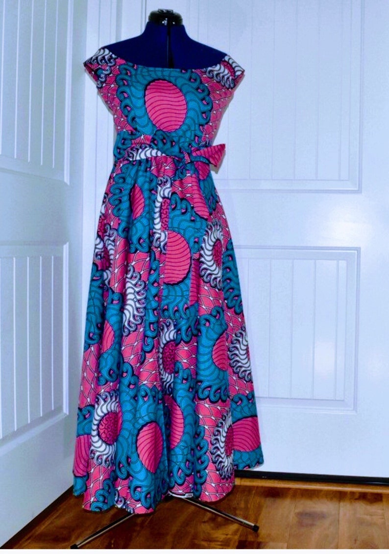 African Clothing Maxi Dress/ankara Dress for Prom/african | Etsy