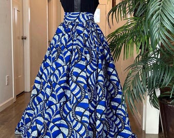 African skirt for sale/Ankara maxi skirt/Ethnic maxi skirt/African print maxi skirt/Danshiki maxi skirt/African long skirt/Maxi skirt/ZT01