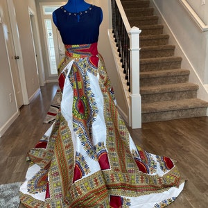 Full flare maxi skirt/ African full flare maxi skirt/African women plus size skirt/Skater skirt/Circle Skirt/Ankara skirt/long skirt/Boho sk