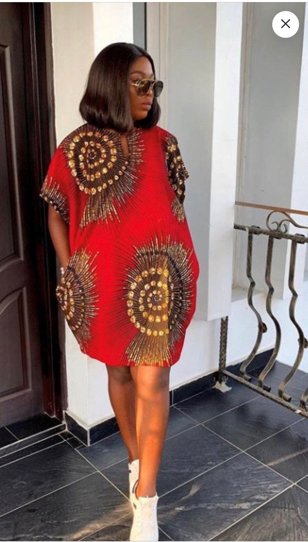 Plus Size African Dress -  Israel