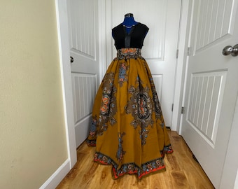 ankara long skirts