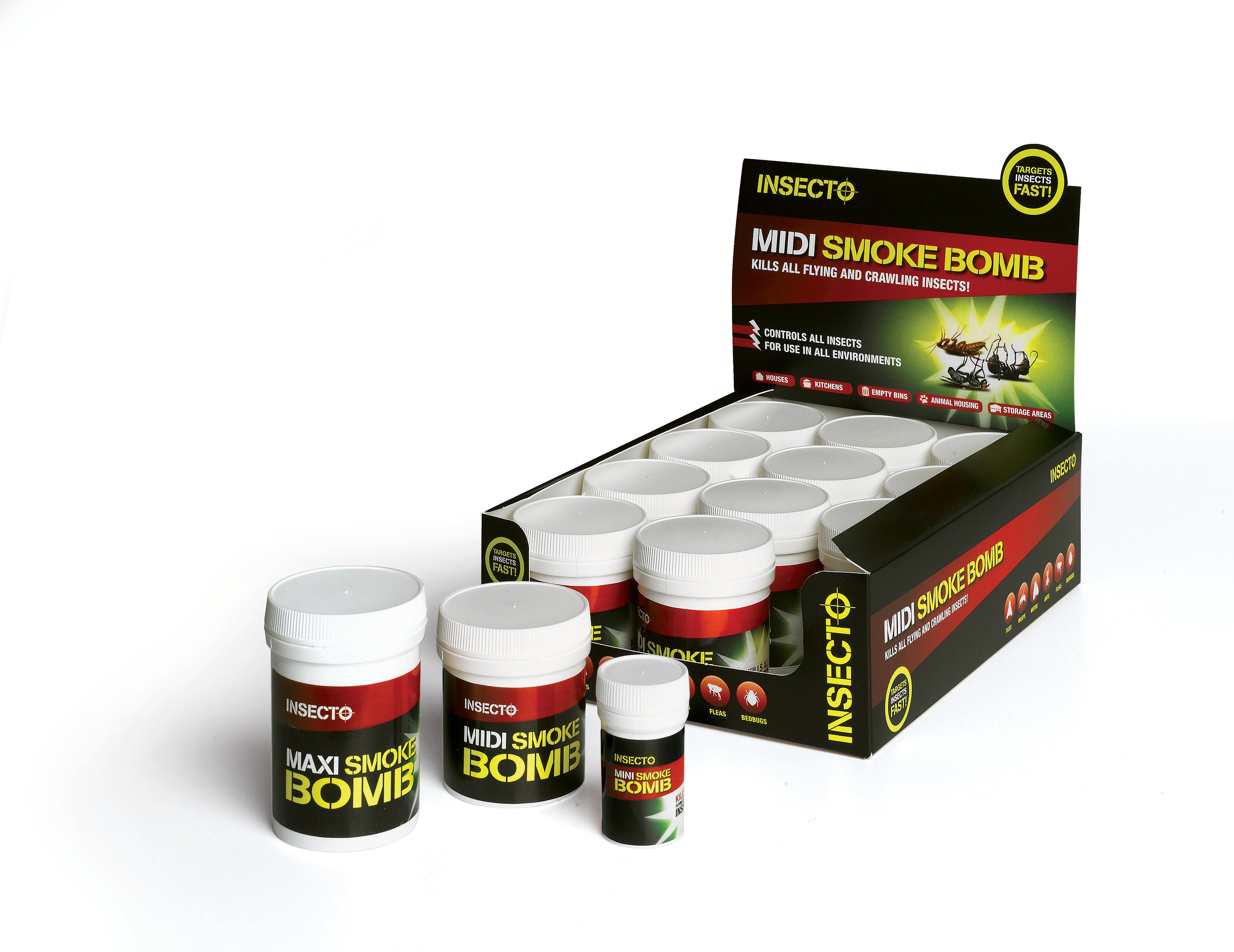 Insecto Mini Smoke Bomb for Pests 3.5grams Etsy UK