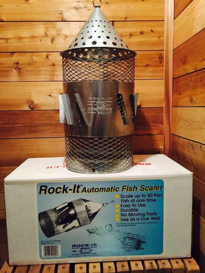 Rockit Automatic Fish Scaler Etsy