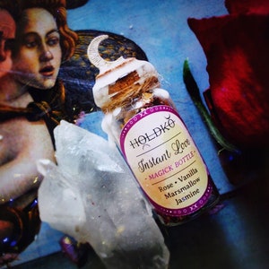 INSTANT LOVE come to me magick bottle | witch bottle | witch altar | wicca tools | potion bottle | witch shop | love spells | wicca supply