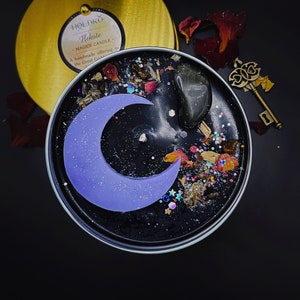 Świeca magiczna HEKATE, świeca bogini, świeca czarownicy, świeca czarownicy, narzędzie czarownicy, wicca, świeca ołtarzowa, świeca zaklęć, magiczne czary