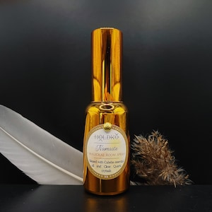 NAMASTE ritual room spray with crystals, holistic witchery, mood lifting, anti stress, yoga mat spray, aromatherapy, vegan, smudge spray