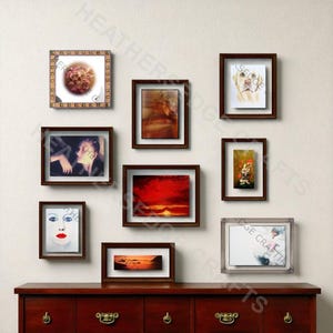 Miniature Art Prints: 1/12th - 1/144th Scale