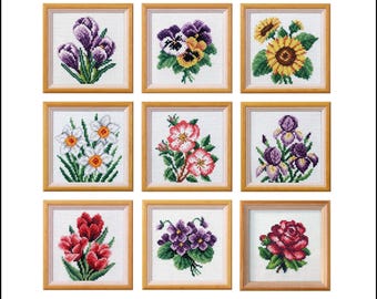 Fleurs d Hortensia 70-4109 - Broderie par Marque/Permin of Copenhagen