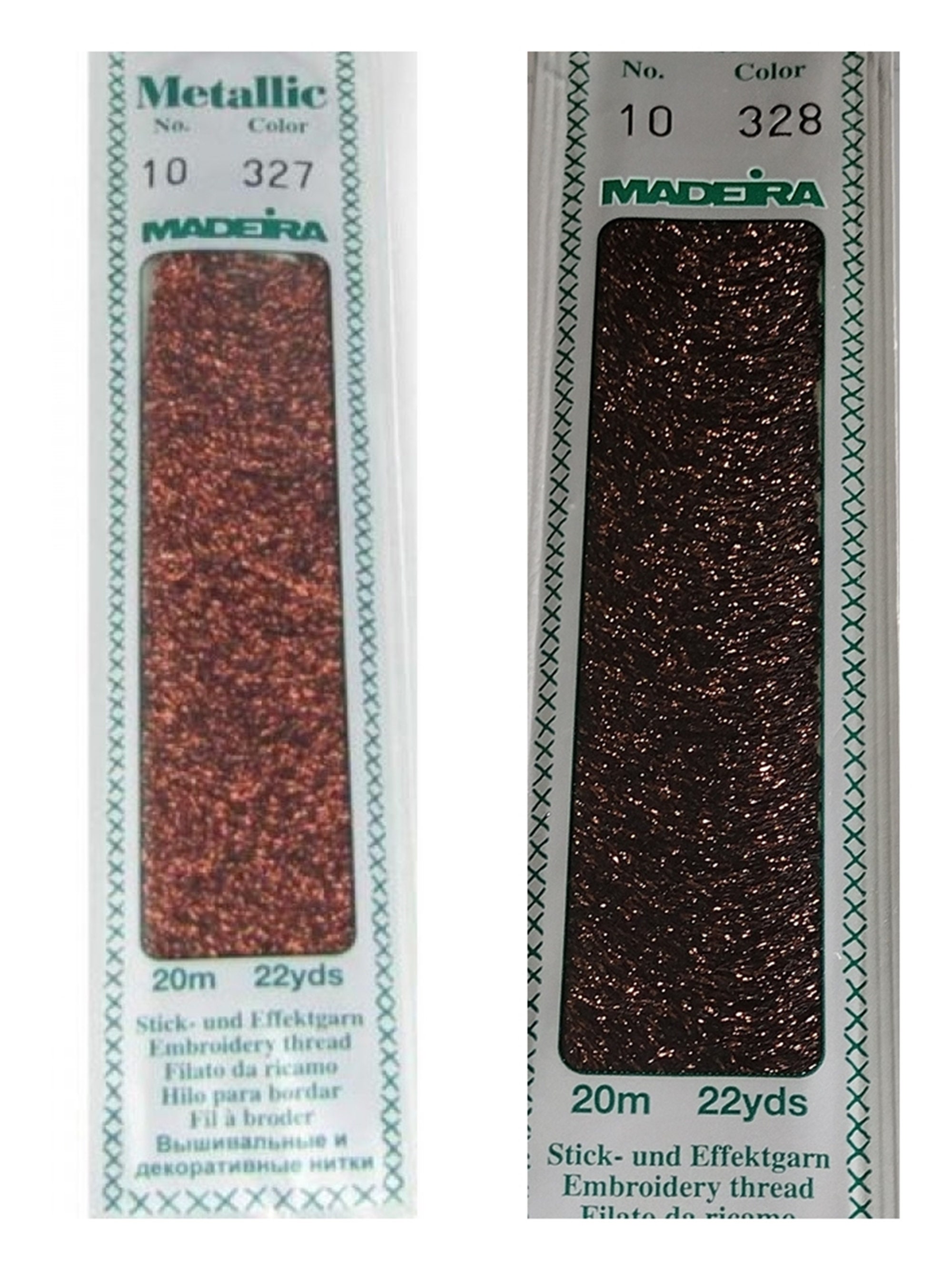 Madeira Metallic Perlé. 20m Skeins of Metallic Perlé No.10 Madeira Metallic Perlé. 20m Skeins of Metallic Perlé No.10