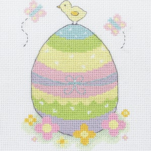 Kit per biglietti d'auguri pasquali a forma di uovo di Anchor. Kit fuori produzione. Kit per lavoretti pasquali. Crea il tuo biglietto d'auguri pasquale. Biglietto di Pasqua RDK33.