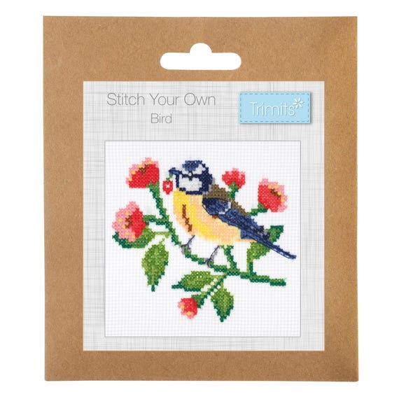 Trimits Mini Counted Cross Stitch Kit: Bird Trimits Mini Counted Cross Stitch Kit: Bird