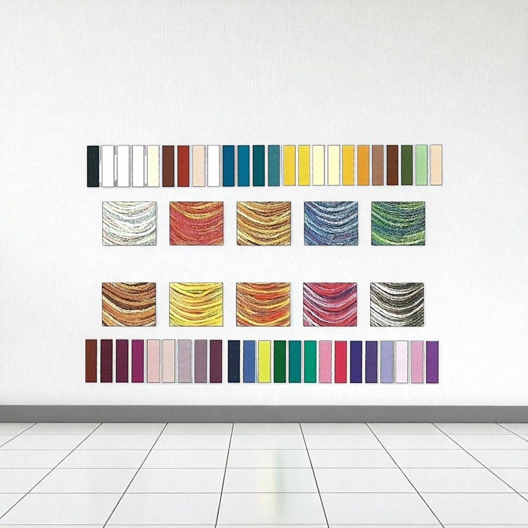 Madeira Mouline Egyptian Cotton Hand Embroidery Thread, Codes 2400-2714 ...