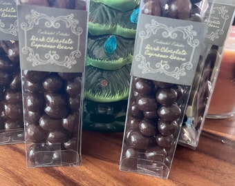 Chocolate Covered Espresso Beans *Dark or Milk Chocolate Covered*