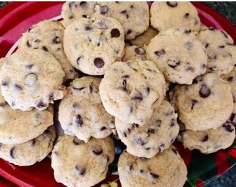 Bailey's Irish Cream flavored Chocolate Chip Cookies -