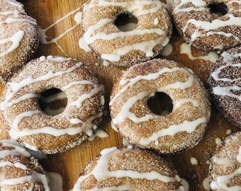 Glazed Pumpkin Spice Donuts *Fall Favorite Available Year Round***
