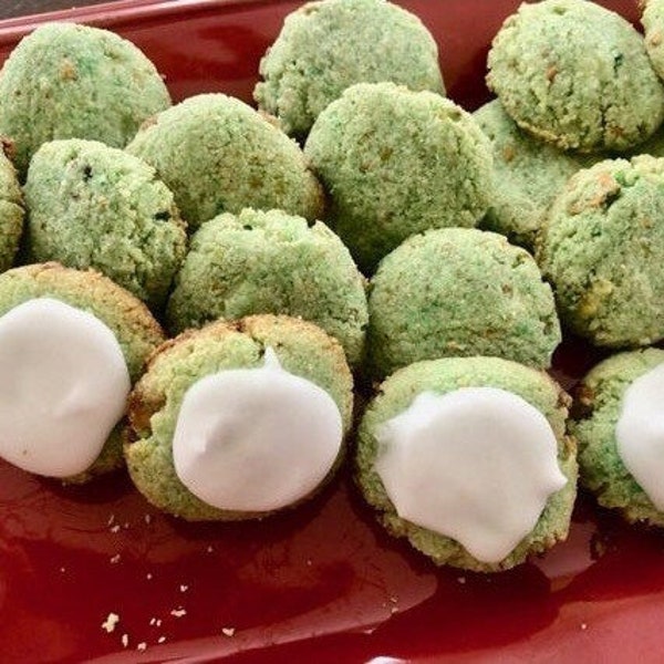 Keto Pistachio Shortbread Cookies *Only 2 Net Carbs Per Serving* *Diabetic Friendly* Gluten Free Cookies *