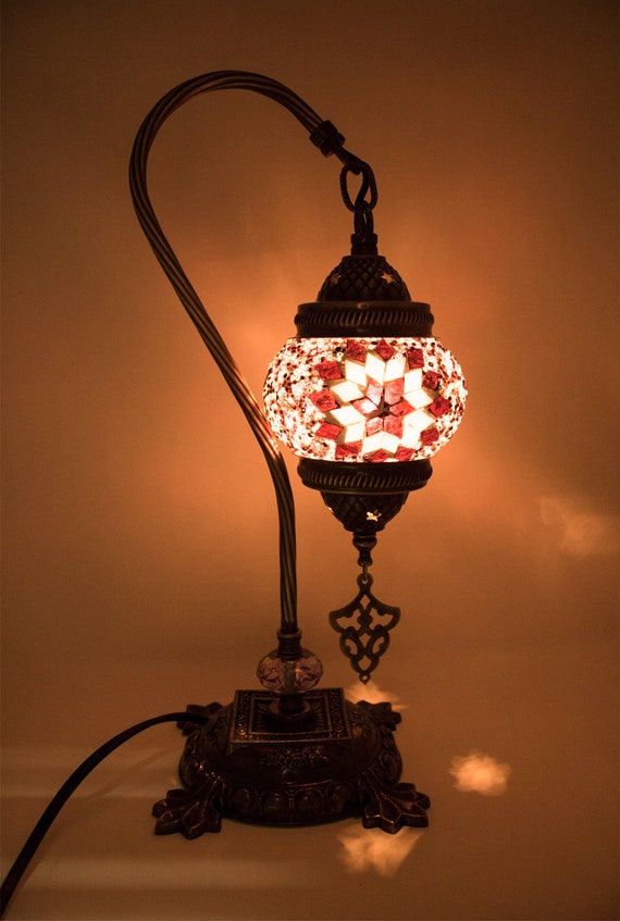 swan neck table lamp