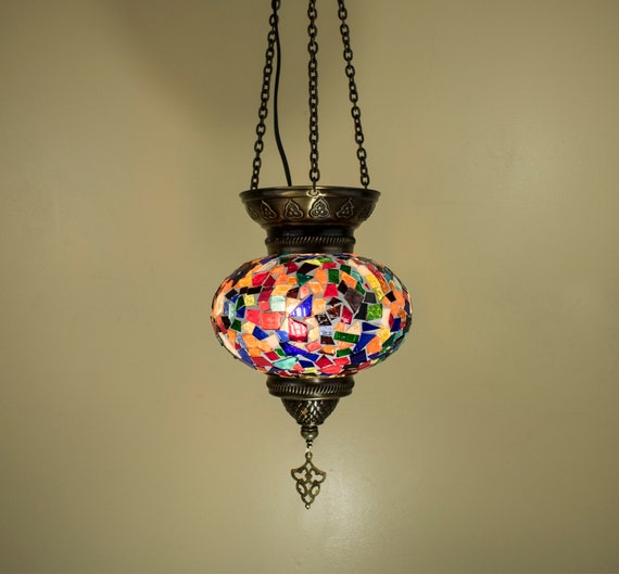 Turkish And Moroccan Style Mosaic Decorative Hanging Ceiling Etsy