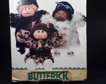 Butterick 347 Cabbage Patch Kids Clothes Coats Patterns Vintage Crafts Children