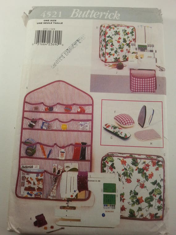 Sewing Machine Cover Pattern Ironing board pin cushion
