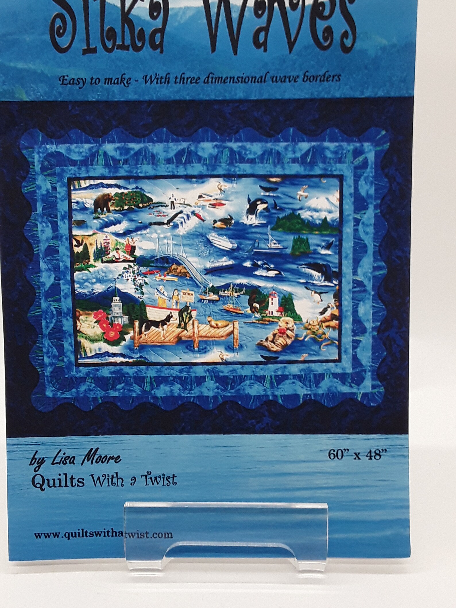 Quilts With a Twist Quilt Pattern Sitka Waves Easy to Make Etsy Canada