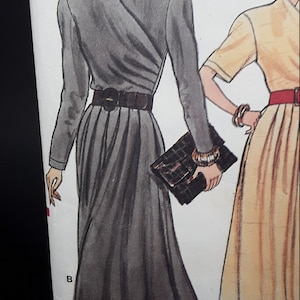 Vogue 9733 Pattern Misses Dress 3 Styles Size 12 Mock Wrap - Etsy Canada