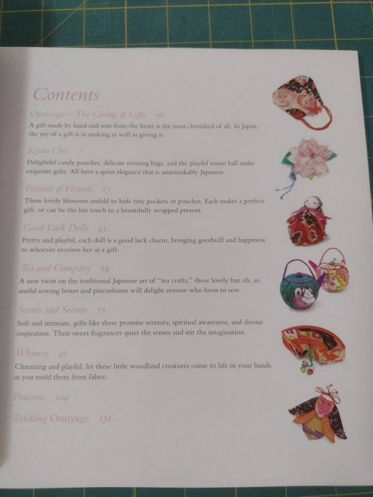 Omiyage by Kumiko Sudo Fabric Gifts in the Japanese Tradition Etsy