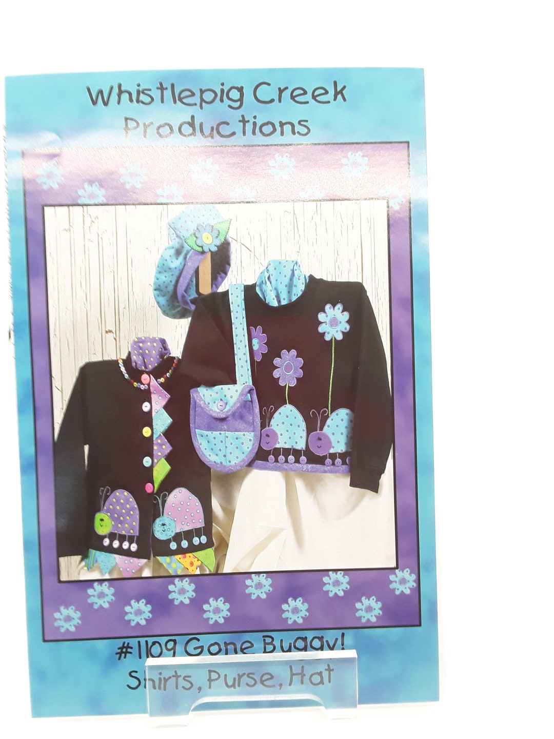 Whistlepig Creek Prodouctions Pattern 1109 Gone Buggy Shirts, Purse