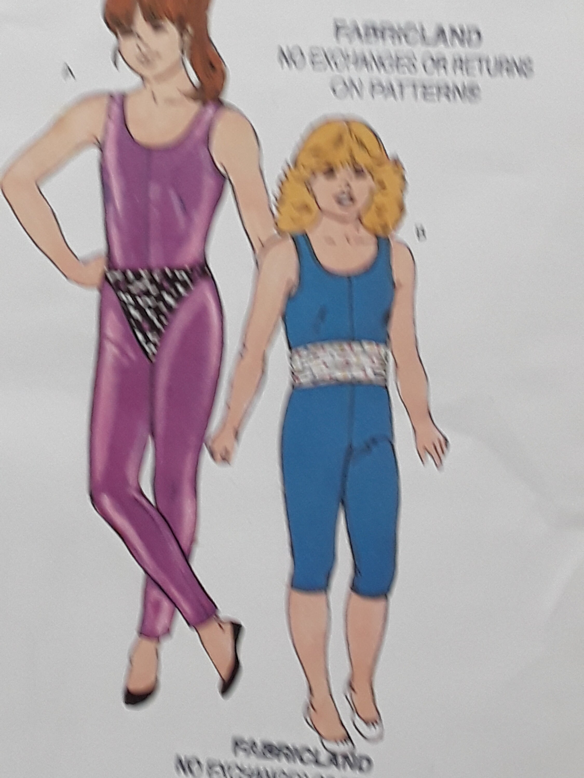 Kwik Sew 1864 Pattern Girls Unitard, Trunks & Tube, UNCUT, Size 8-10-12 ...