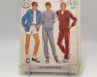 Style 3586 Pattern,men's Unlined Jacket, Pullover Top, Pants