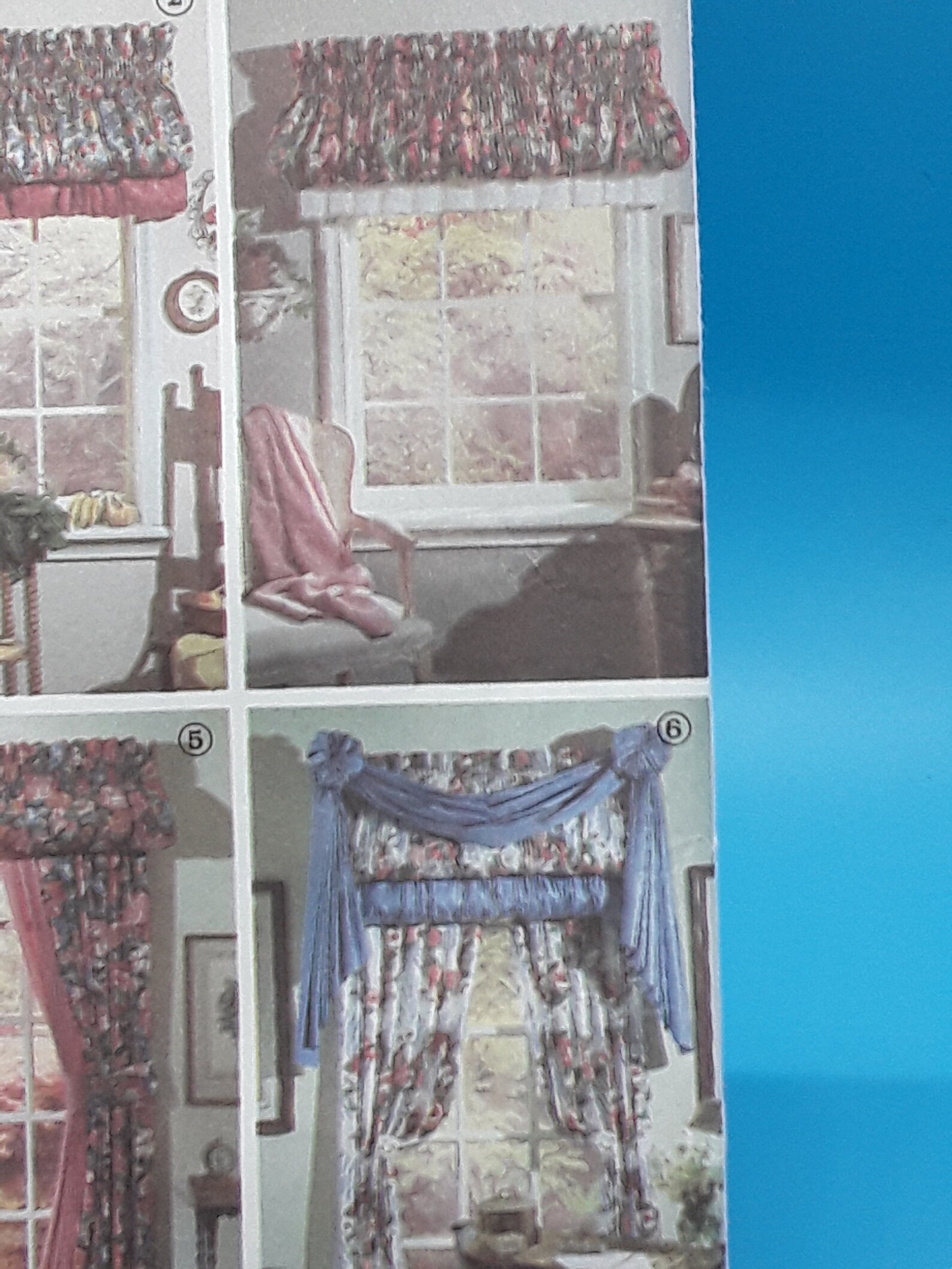 Simplicity 7727 Window Covering Patterns Door Pouf | Etsy