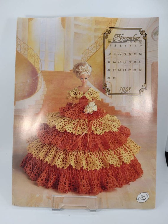 1992 Miss November Pattern Crochet Annie Potter Design, Keepsake, Bed  Doll,, Annie's Calendar Bed Doll Society - Etsy