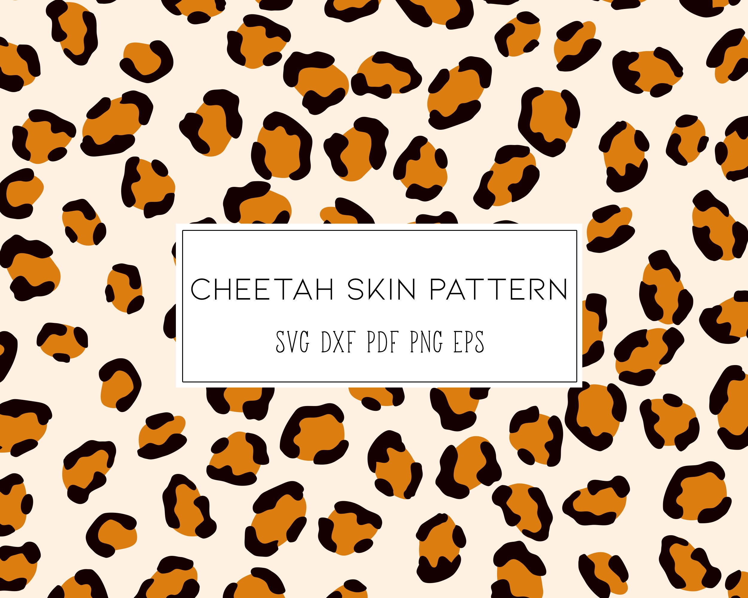 Download Leopard Print Svg Leopard Print Cut File Dxf Pngeps Svg Etsy